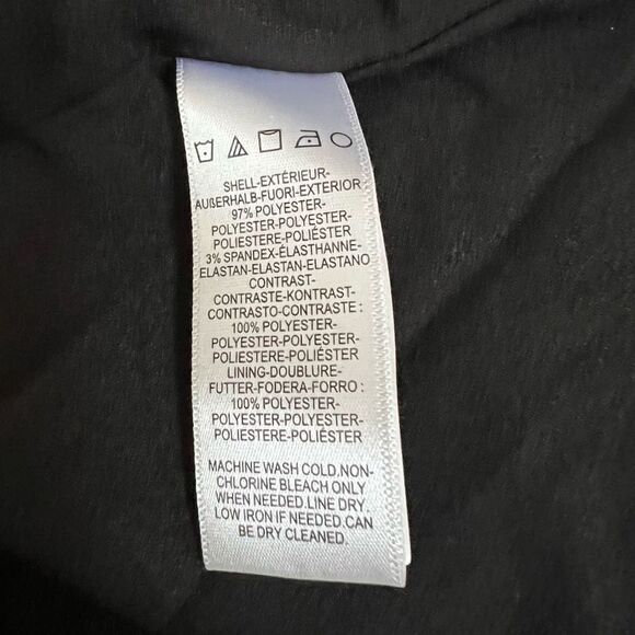 Dress the Population Corey Chiffon Fit & Flare Cocktail Dress black size M NWOT - Picture 6 of 9